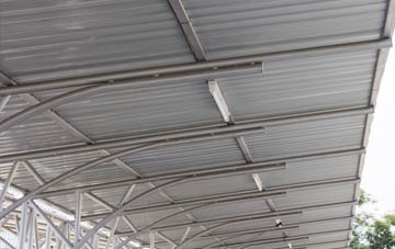 installing Leasgill metal roofing